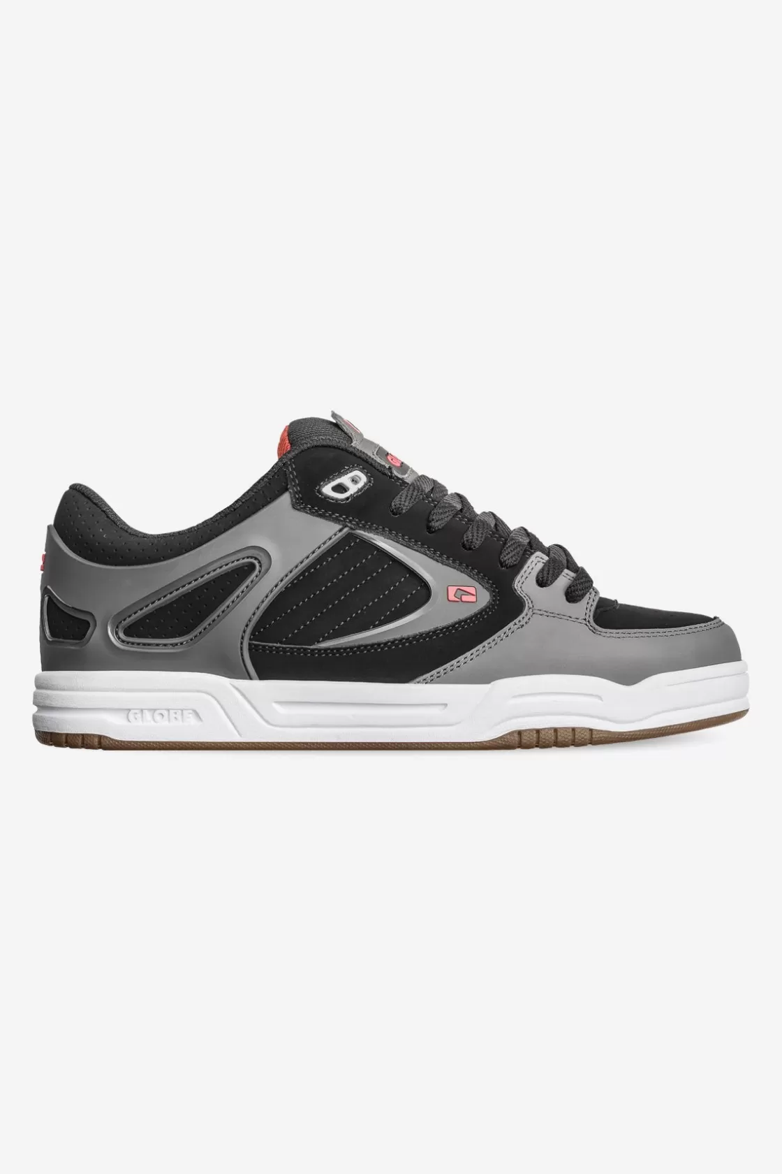 Globe Brand Agent - Black/Charcoal/Red Fashion
