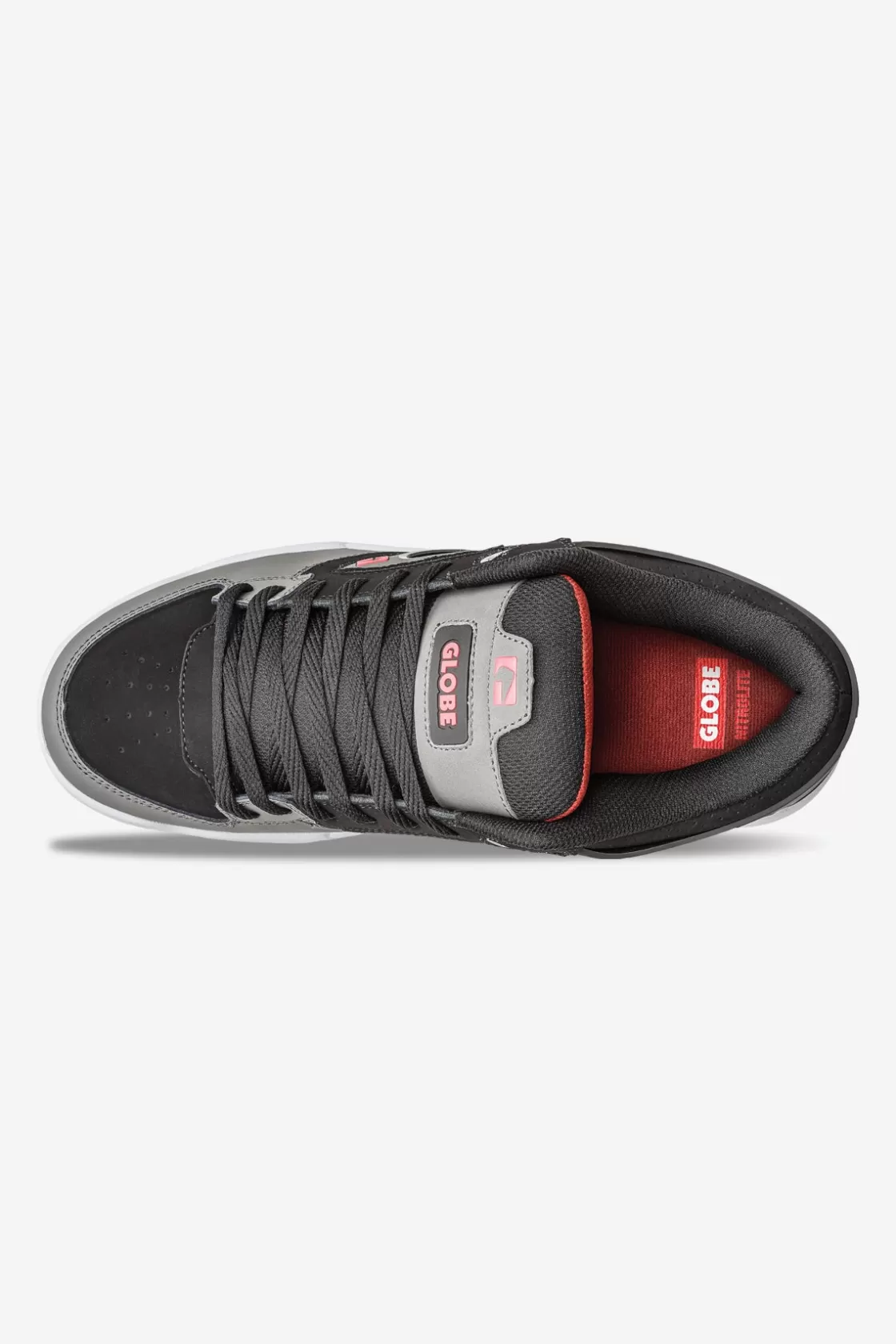 Globe Brand Agent - Black/Charcoal/Red Fashion