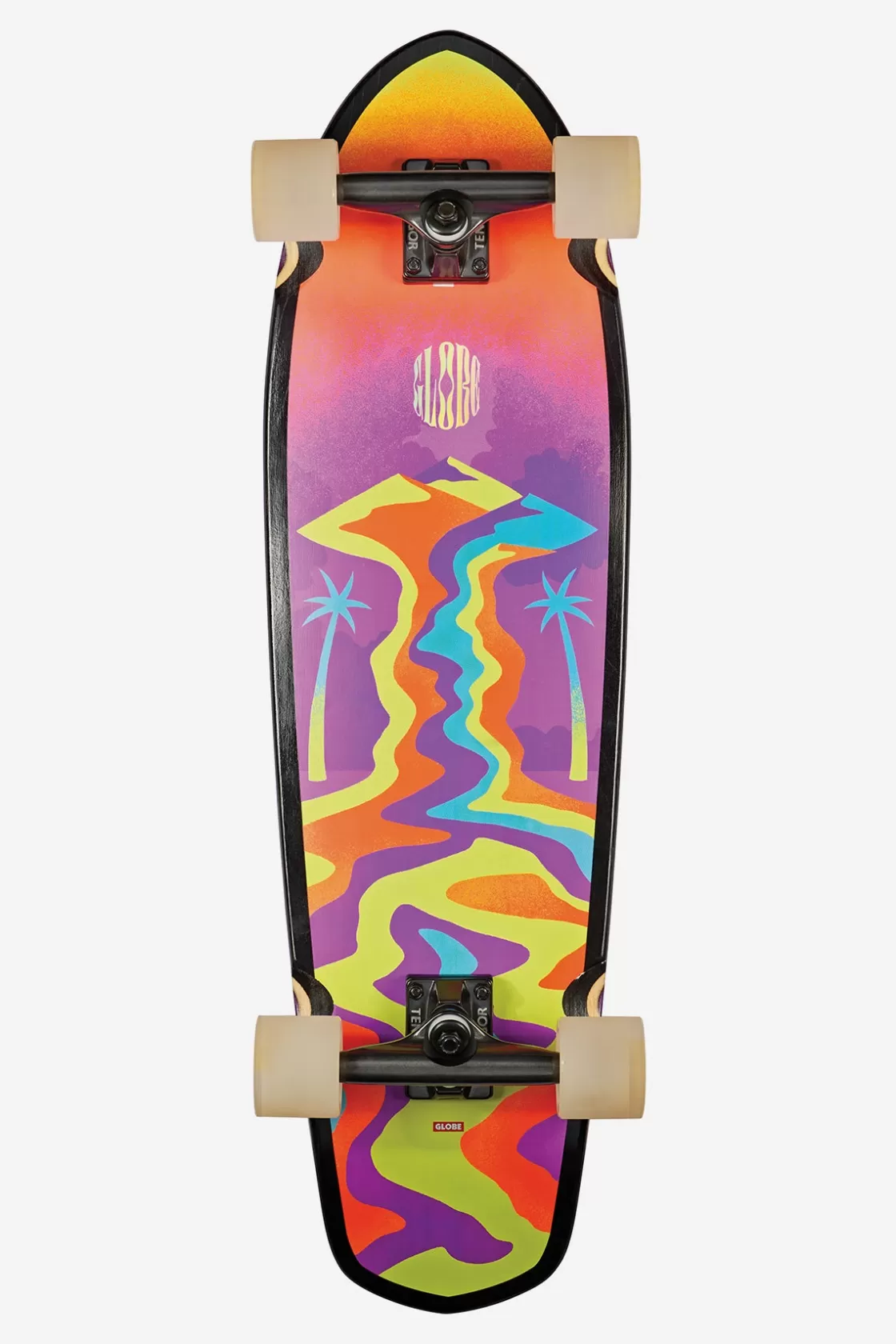 Globe Brand Big Blazer - - 32" Cruiserboard Melted Mountains New