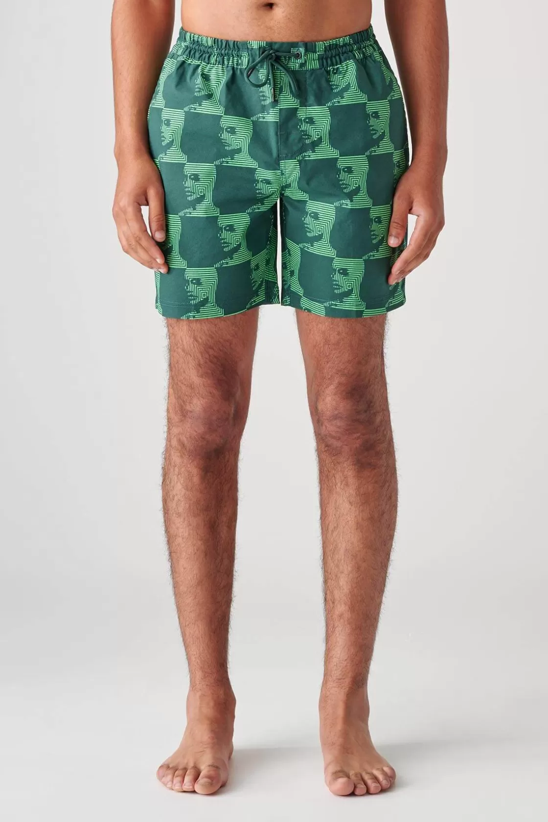 Globe Brand Circuits Poolshort - Night Green Shop