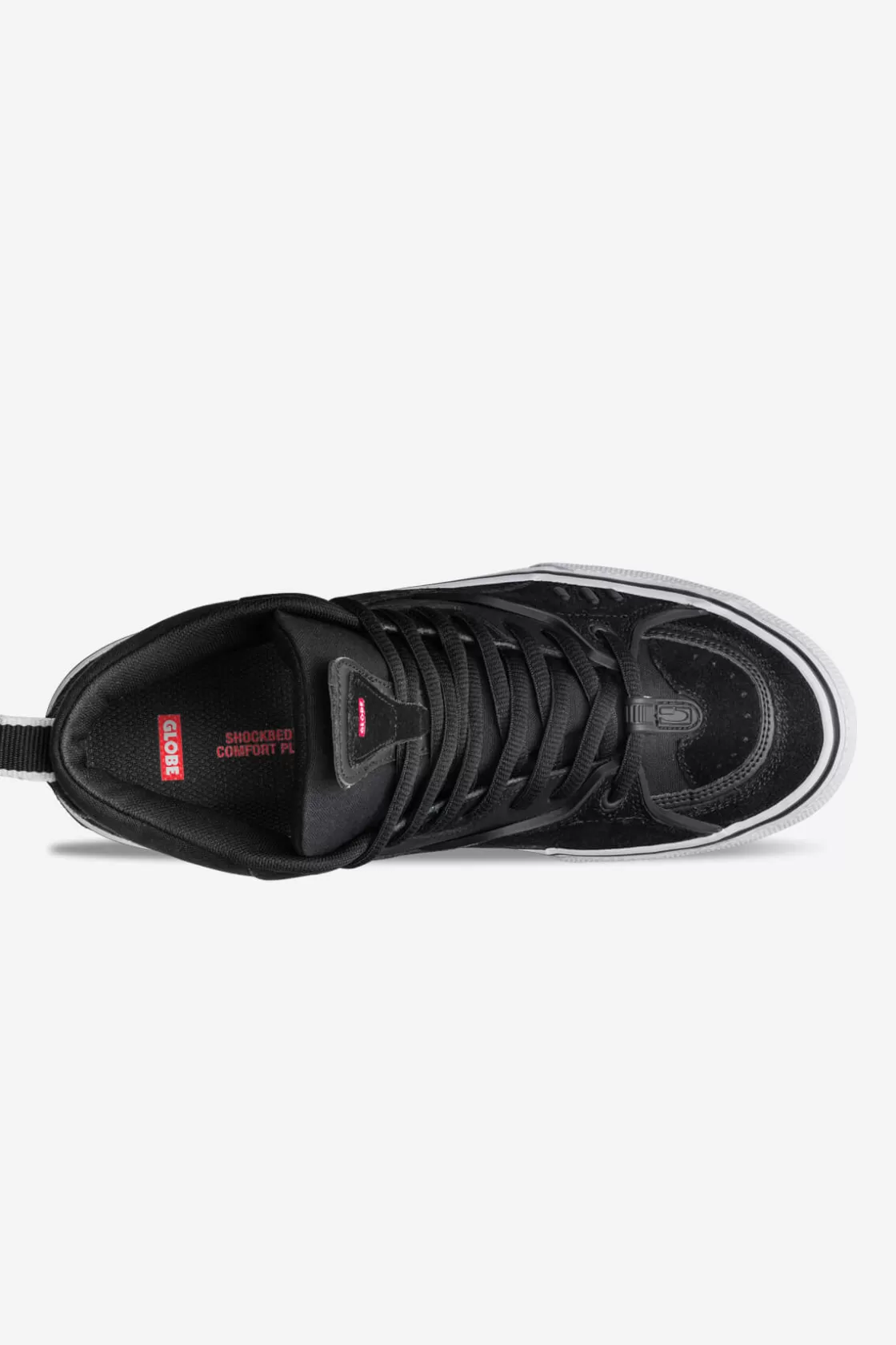 Globe Brand Dimension - - Skate Shoes Black/White/Gum Best