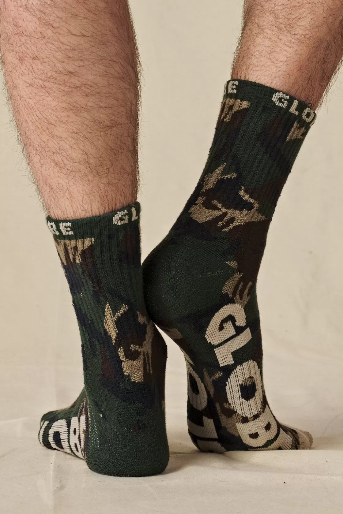 Globe Brand Eco Camo Crew Sock 3 Pack Camo/Assorted Outlet