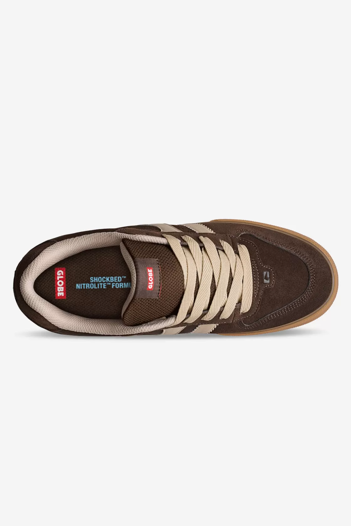 Globe Brand Encore 2 - - Skate Shoes Brown/Gum Best