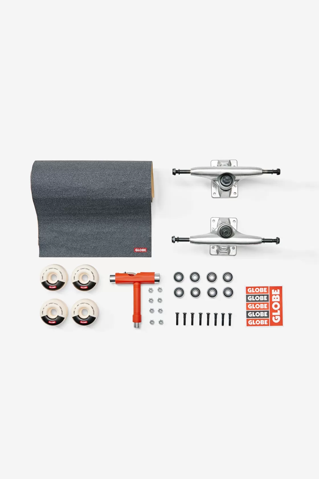Globe Brand Everything But The Deck Kit - Raw Finish Fashion