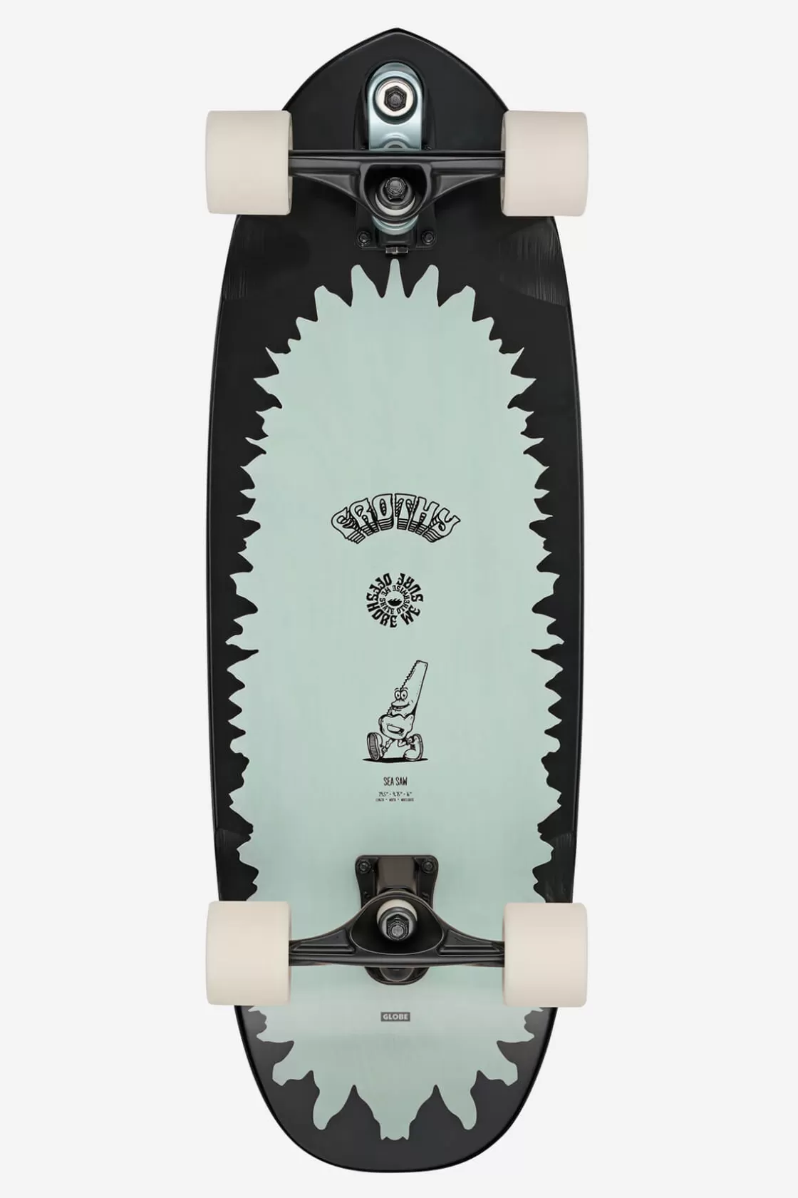 Globe Brand Frothy - - 30" Surf Skate Sea Saw Best Sale