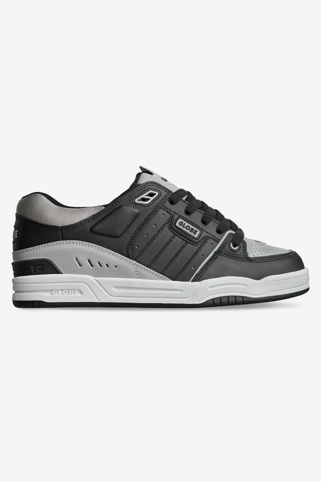 Globe Brand Fusion - - Skate Shoes Black/Steel/White Sale