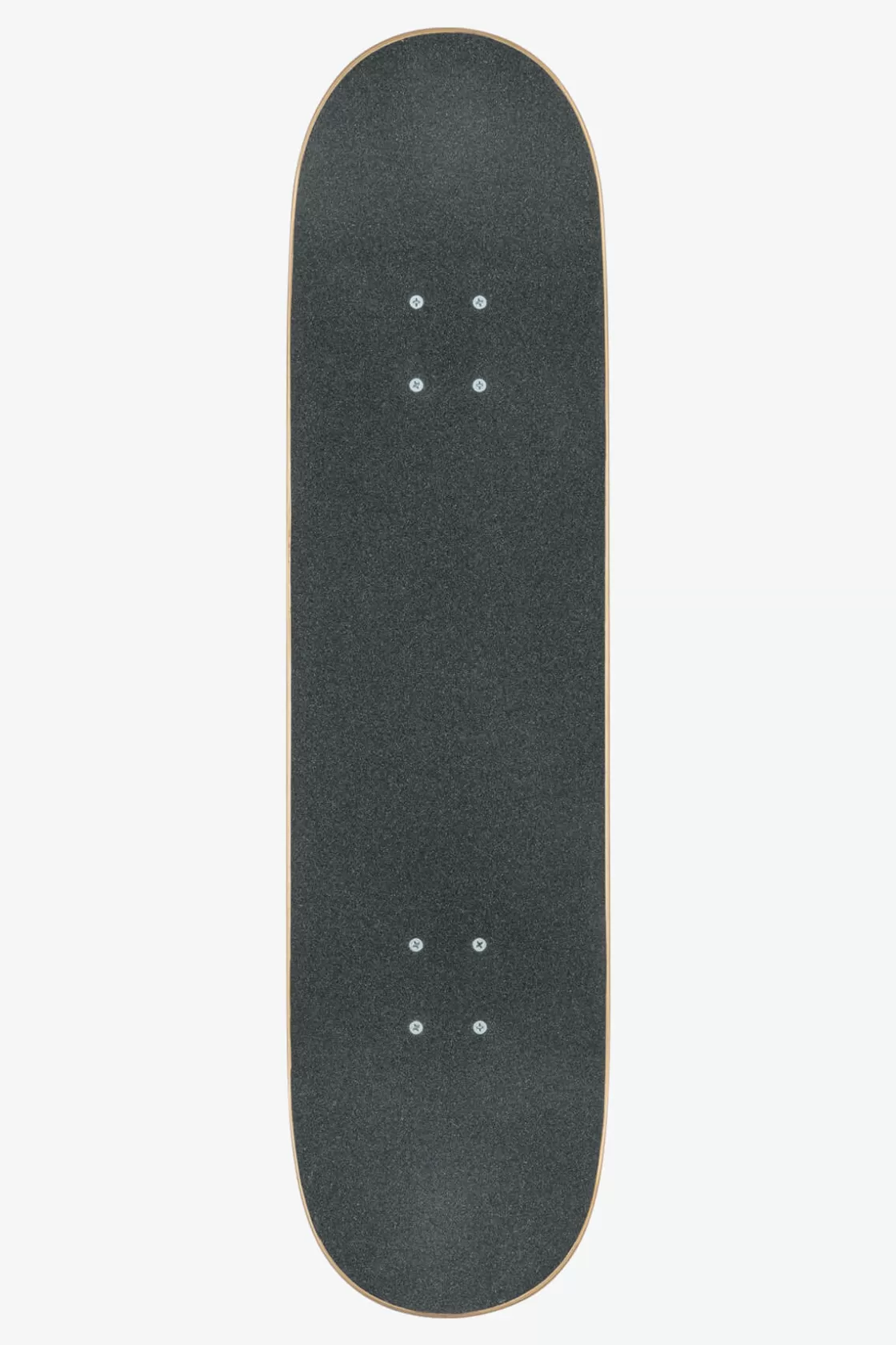 Globe Brand G0 Checked Out - - 8.0" Complete Skateboard Black/Off-White Store