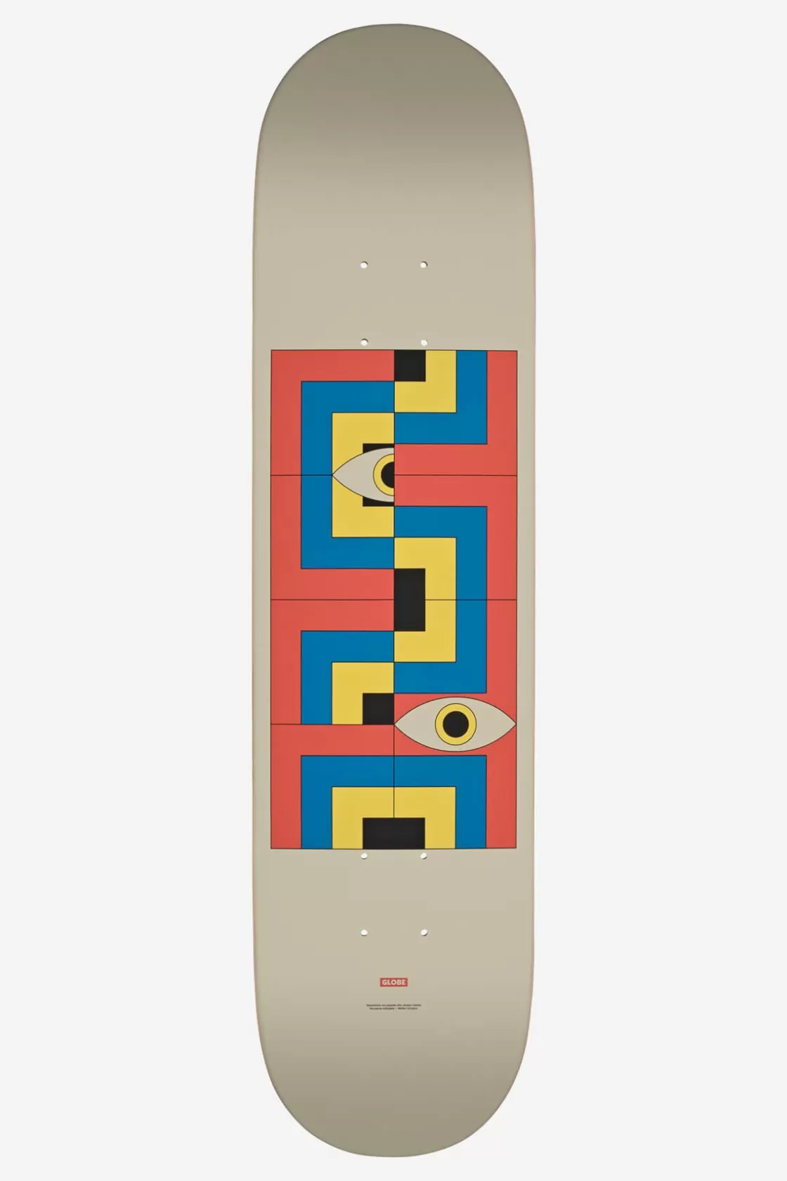 Globe Brand G1 Dessau - - 7.75" Skateboard Deck Channels Flash Sale