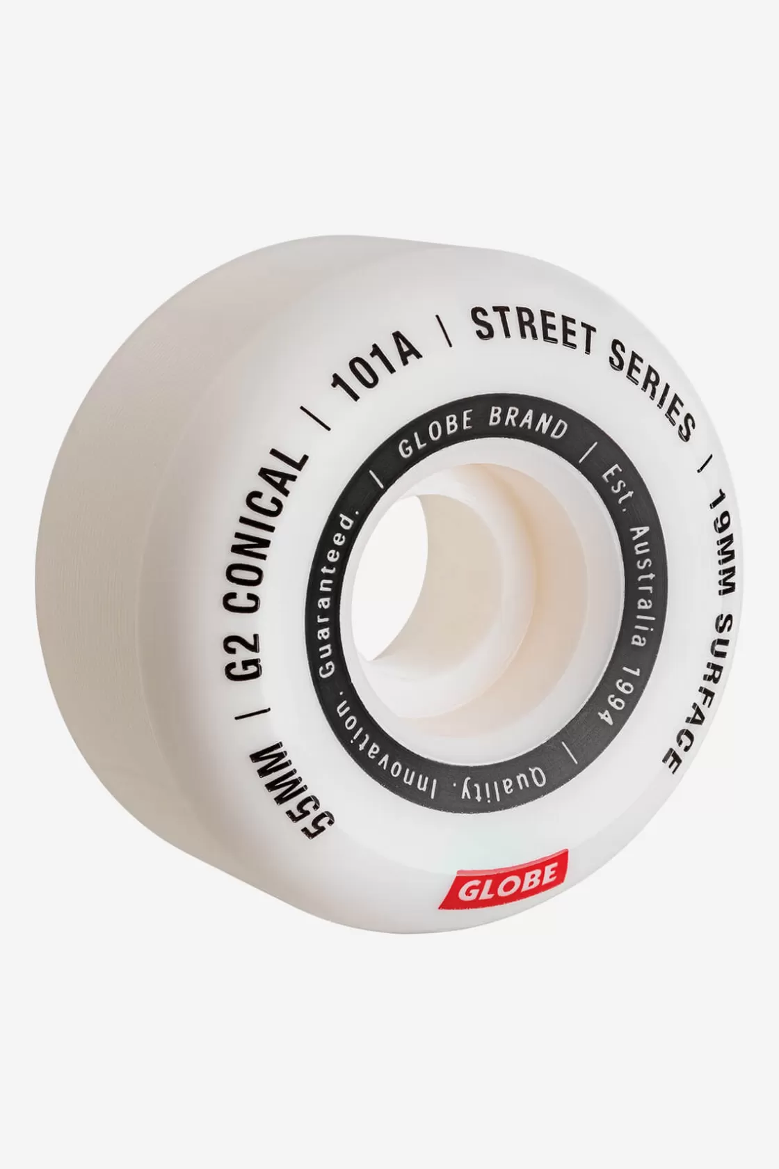 Globe Brand G2 Conical Street - - Skateboard Wheel White/Essential Outlet