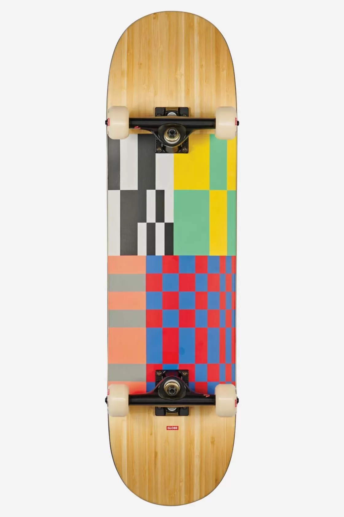 Globe Brand G3 Check, Please - - 8.375" Complete Skateboard Bamboo/Turbo Clearance