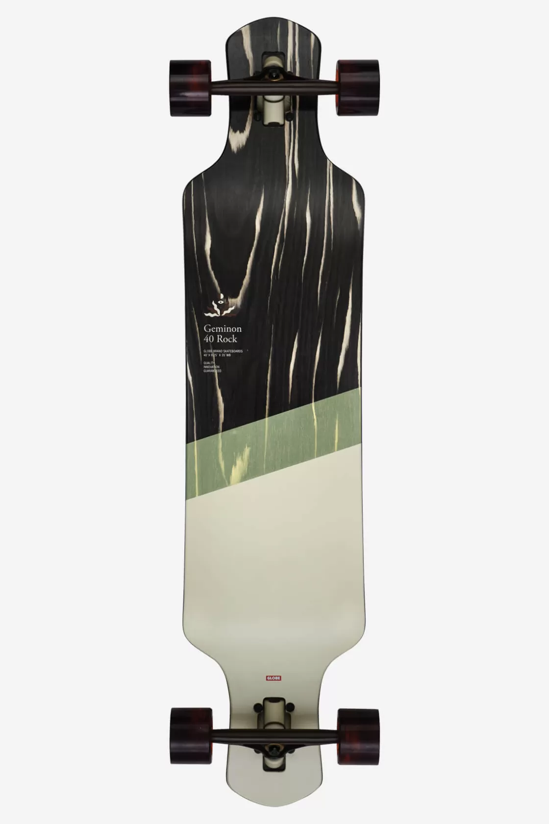 Globe Brand Geminon - - 40" Rock Longboard Black Macassar/Epitome Flash Sale