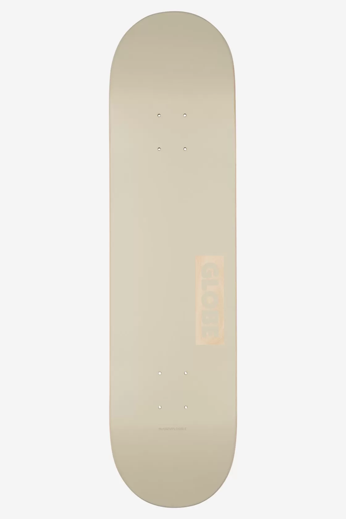 Globe Brand Goodstock - - 8.0" Skateboard Deck Off White Cheap