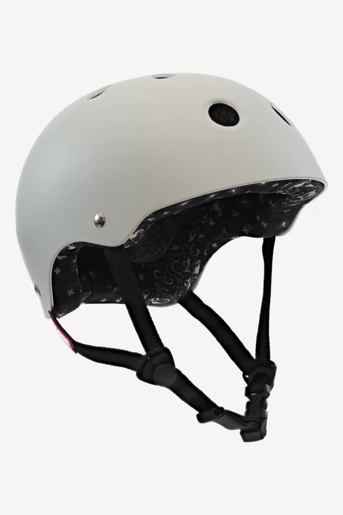 Globe Brand Goodstock Certified Helmet - Matte Gunmetal/Bandana Outlet