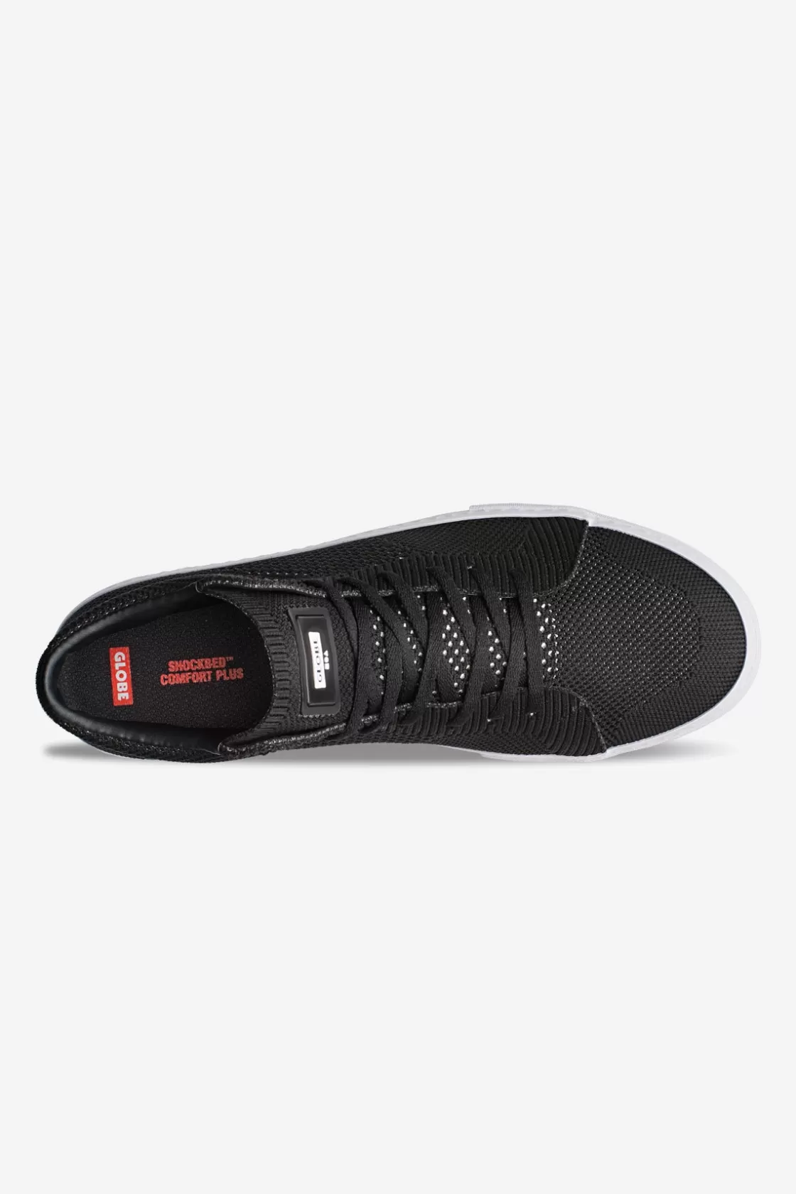 Globe Brand LA Knit - - Skate Shoes Black/White Discount
