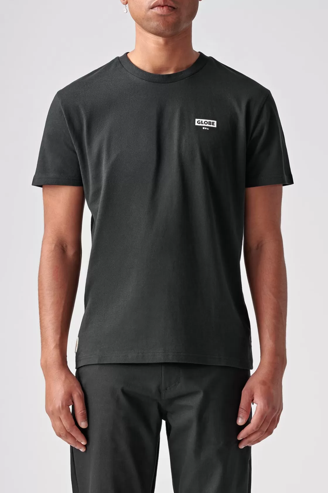 Globe Brand Living Low Velocity Tee - Black/White Cheap