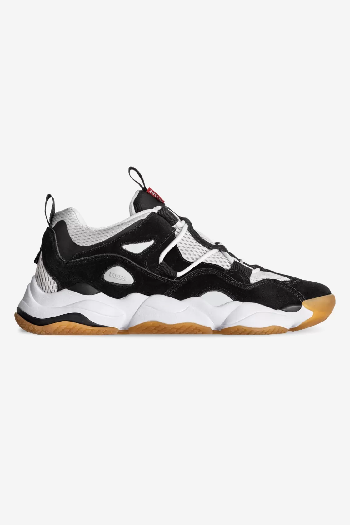 Globe Brand Option Evo - Black/Grey/White Hot
