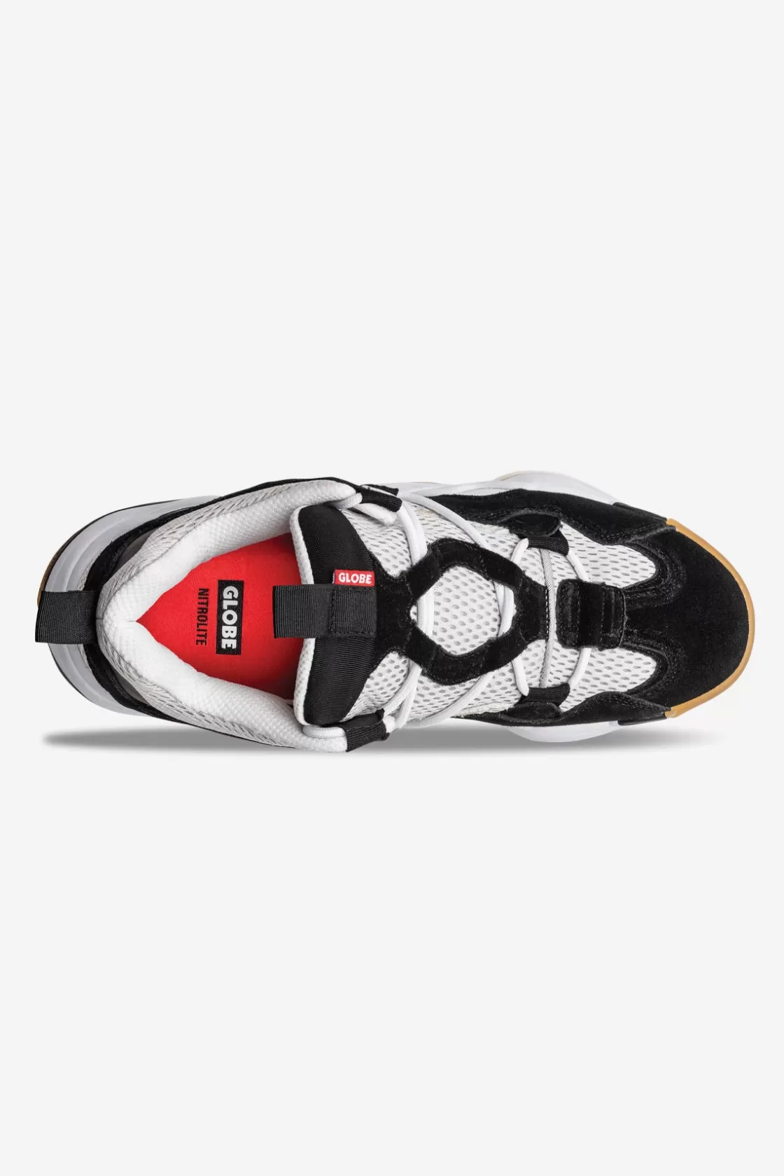 Globe Brand Option Evo - Black/Grey/White Hot