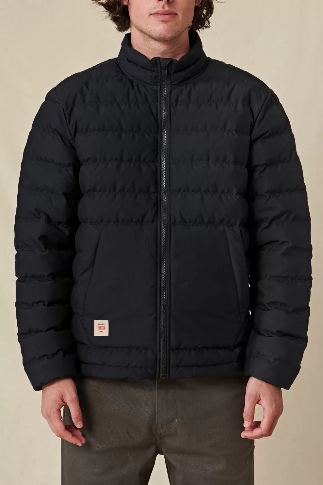 Globe Brand Prime Down Jacket - BLACK Cheap