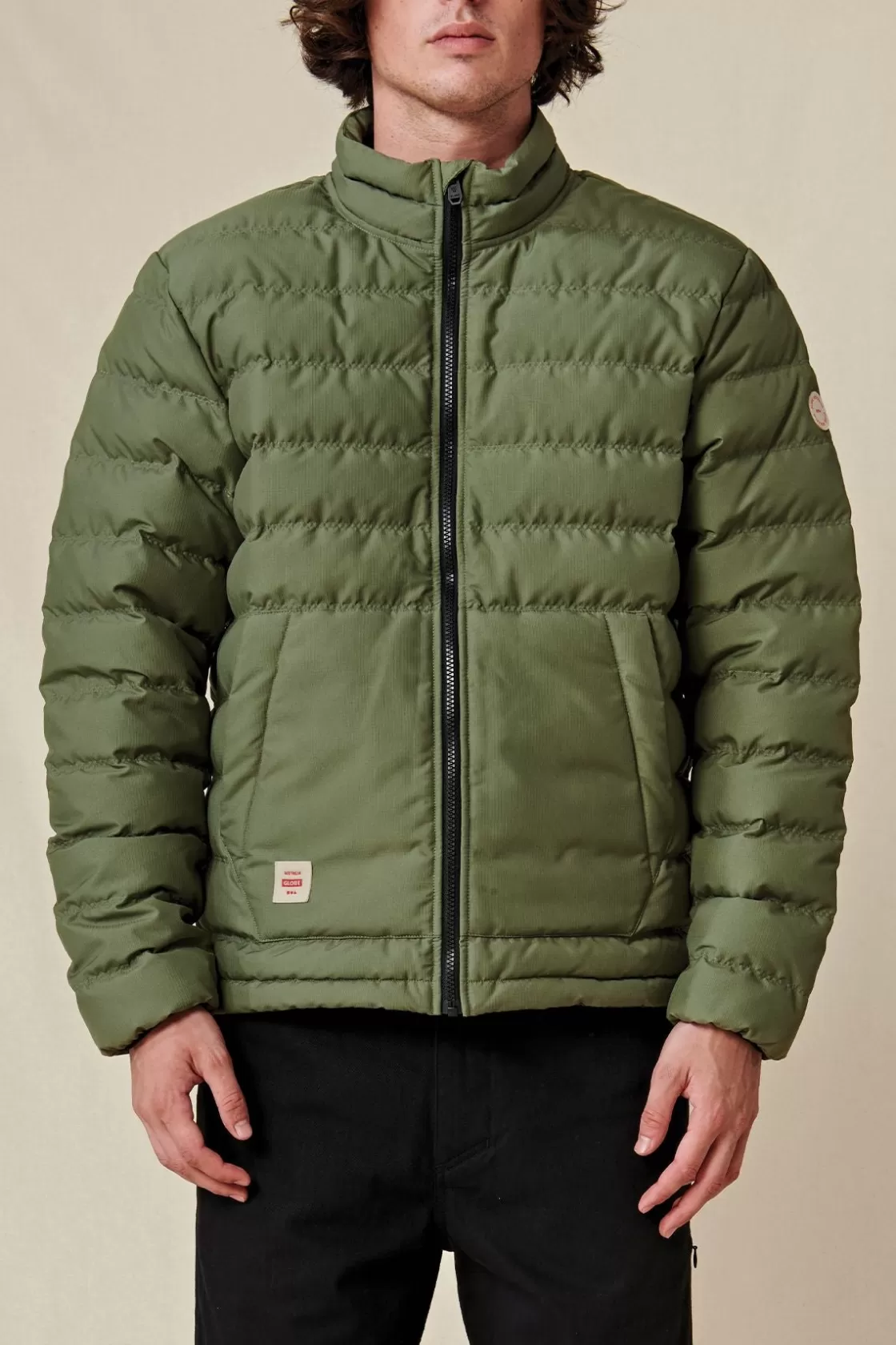 Globe Brand Prime Down Jacket - Olive Online