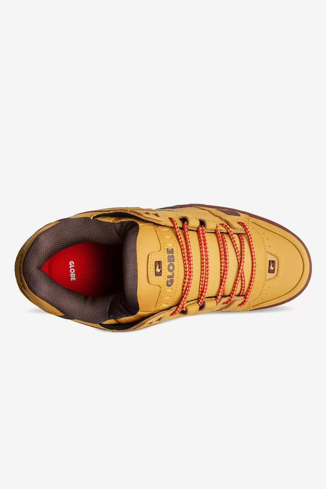 Globe Brand Sabre - - Skate Shoes Wheat/Dark Oak Cheap