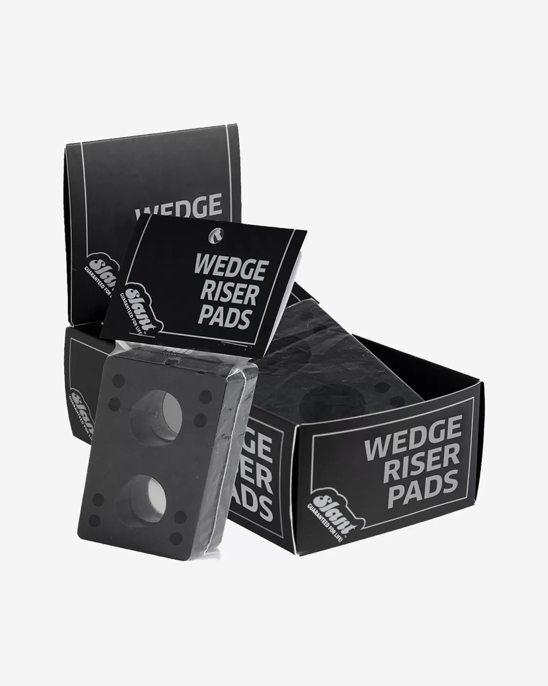 Globe Brand Slant Wedge Risers 12 Pack Black New