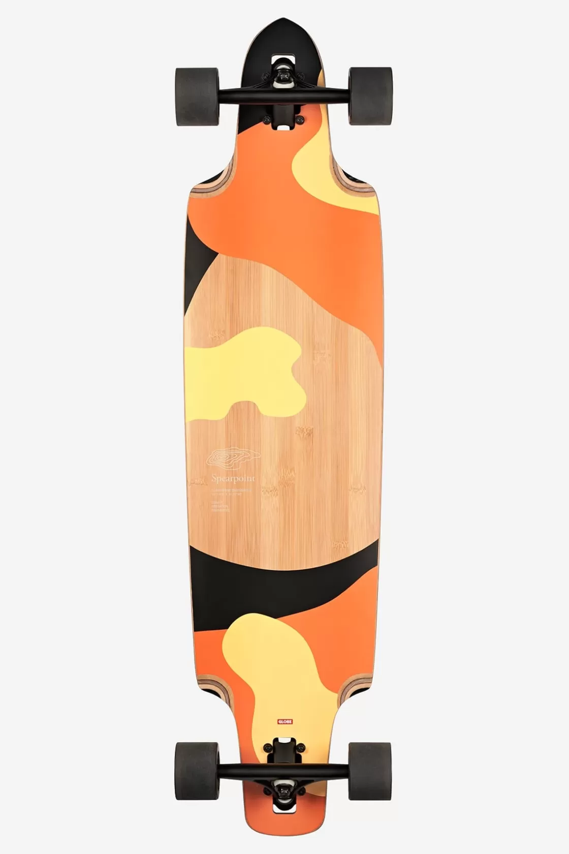 Globe Brand Spearpoint - - 40" Longboard Bamboo/Xeric Cheap