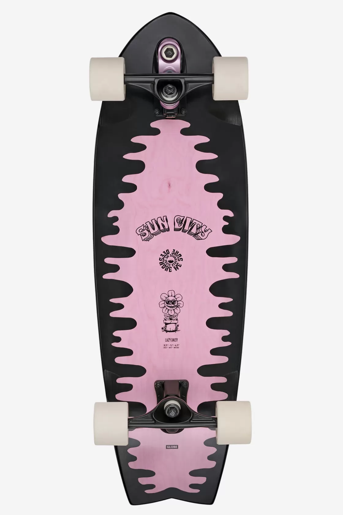Globe Brand Sun City 2 - - 30" Surf Skate Lazy Daisy Best