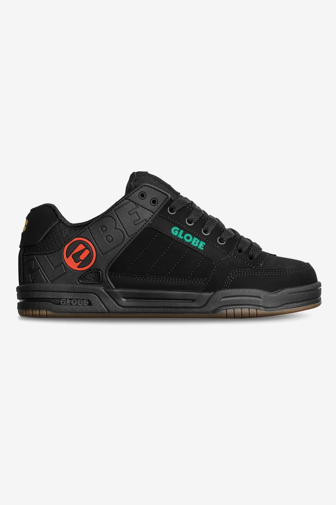 Globe Brand Tilt - - Skate Shoes Black Rasta Hot