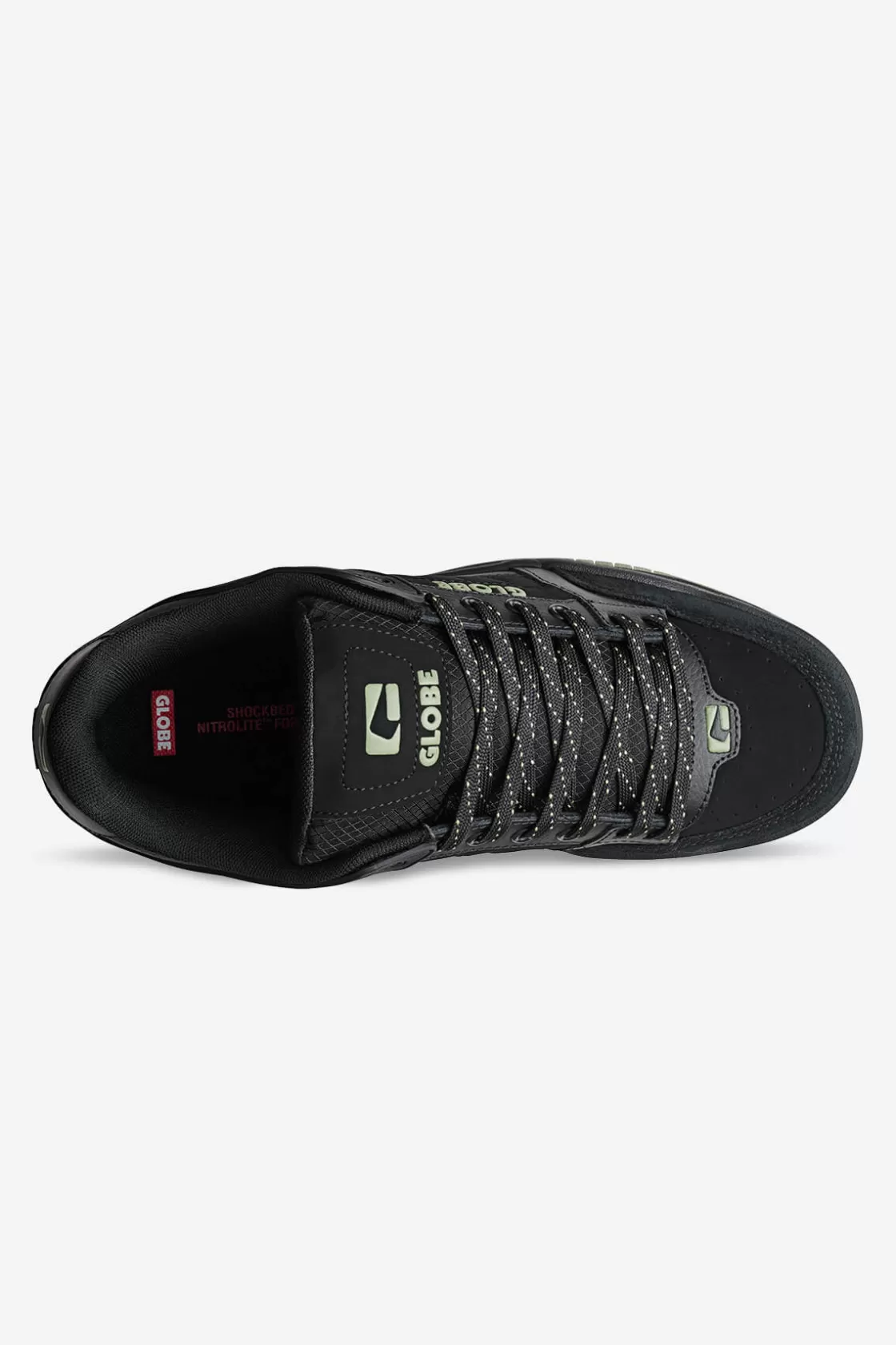 Globe Brand Tilt - - Skate Shoes Black/Olive Flash Sale